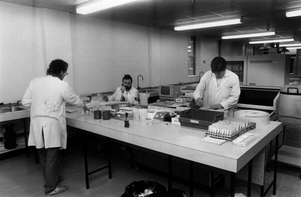 Archive photos of QE Hospital, Gateshead