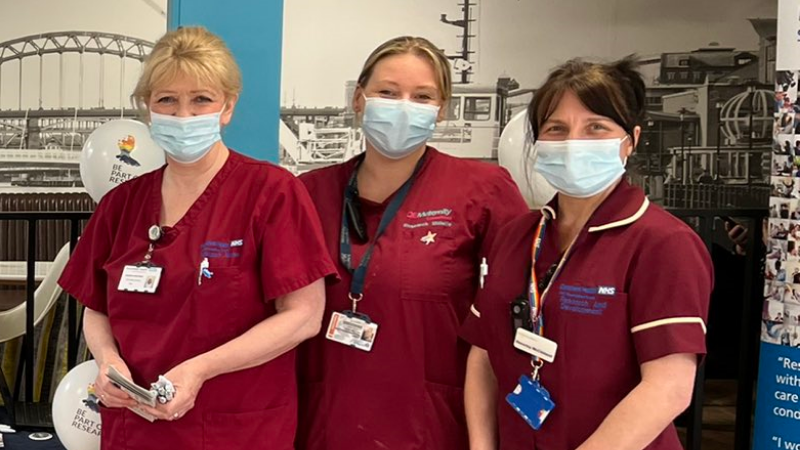 Research nurses from the QE Hospital