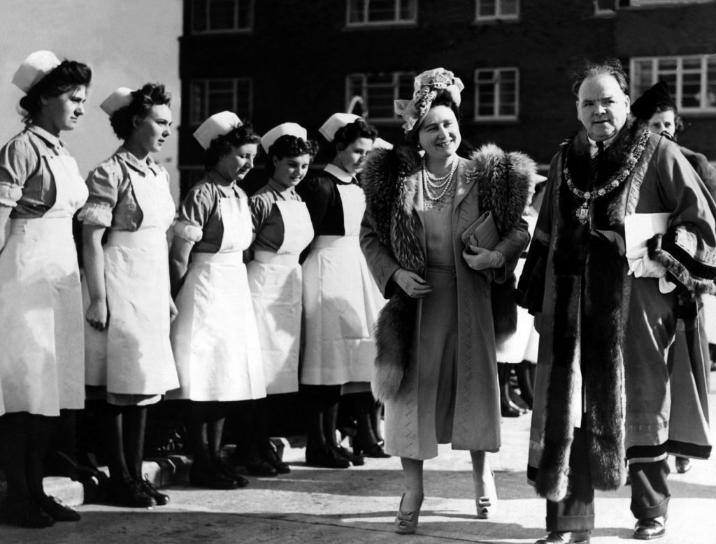 Archive photos of QE Hospital, Gateshead