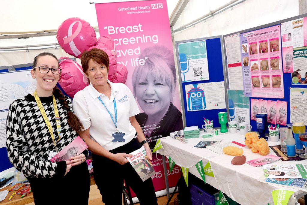 Breast Screening team at the Open Day event