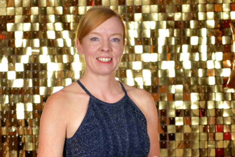 Claire Hutchinson, winner of software engineer of the year