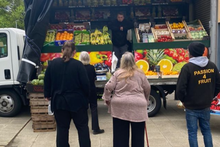 Passion4Fruits vegetable stall