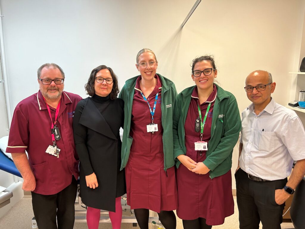 Gateshead Health's Urology Unit Team