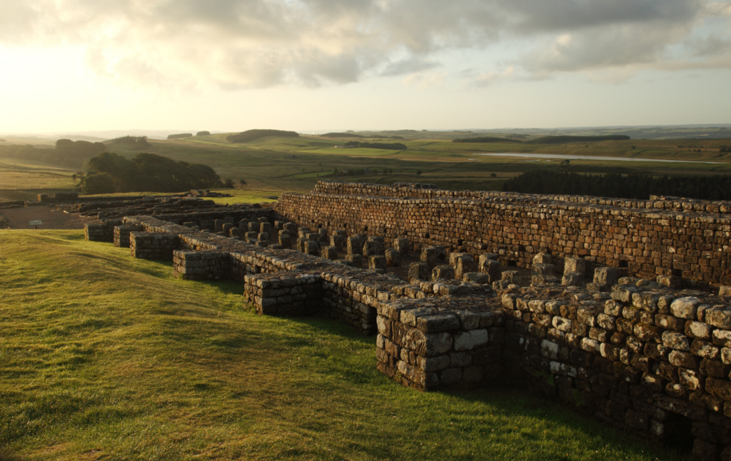 Dawn at Housesteads Fort