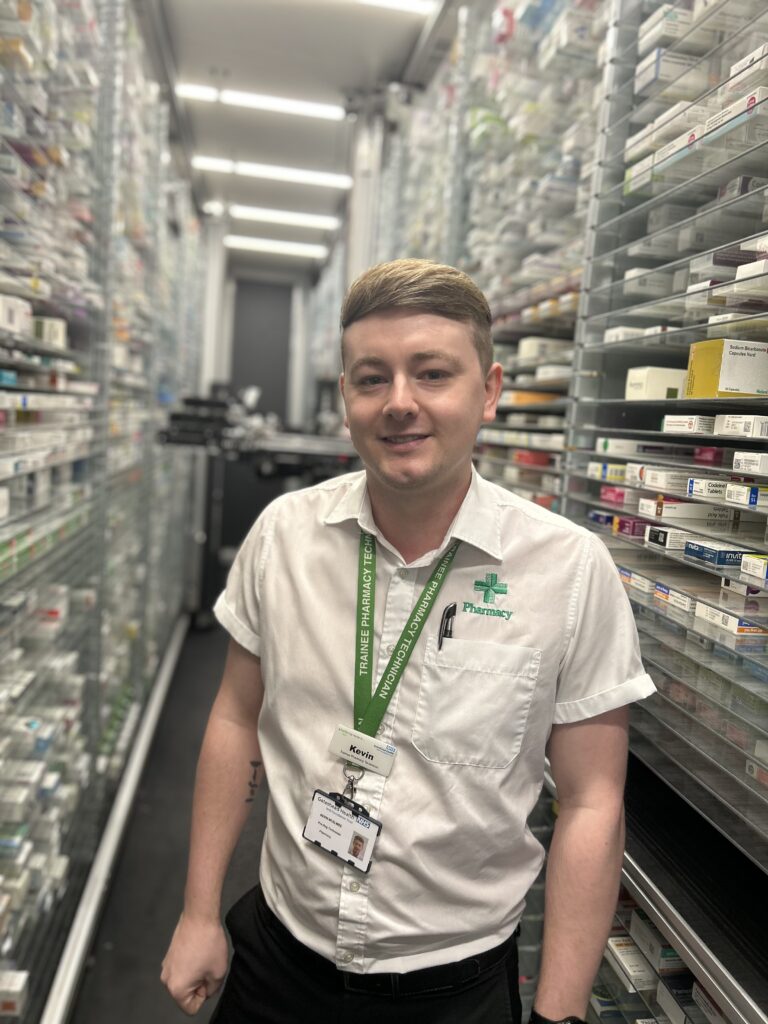 Kevin McElwee, Pharmacy Technician Apprentice