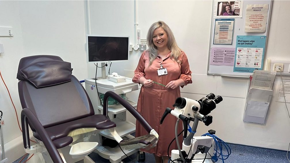 Sharon Denise Clark, lead nurse for colposcopy