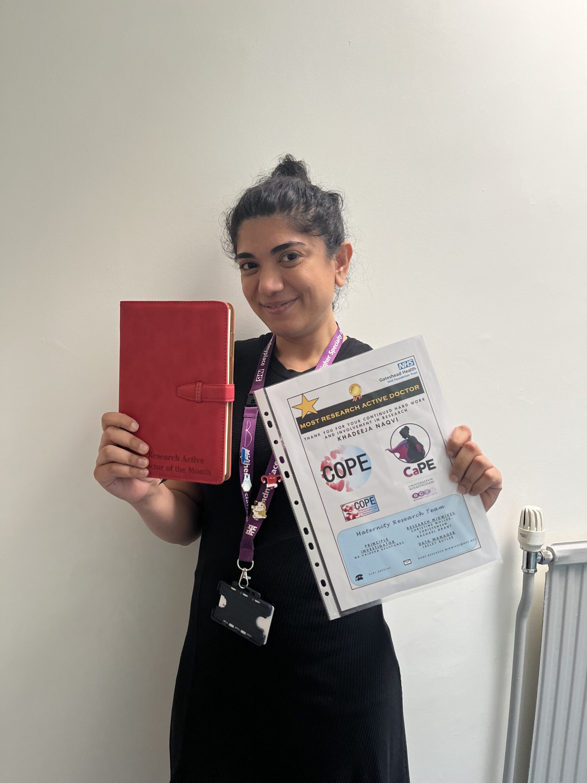 MATERNITY COPE trial One of the top recruiting Doc