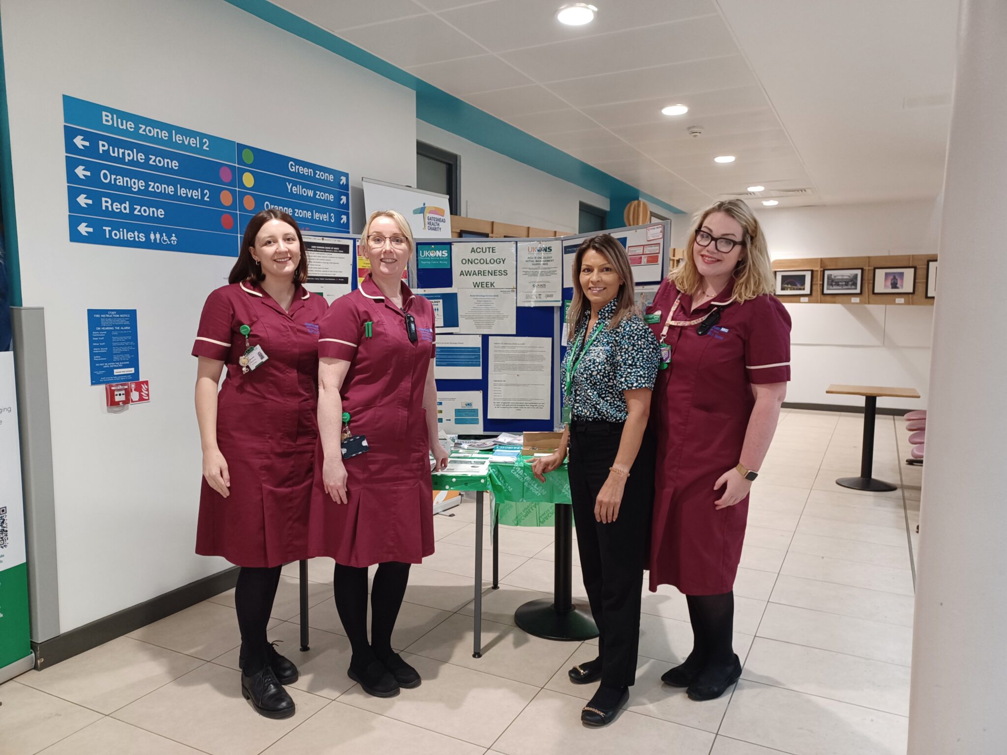 The Acute Oncology team at Gateshead Health Gateshead Health