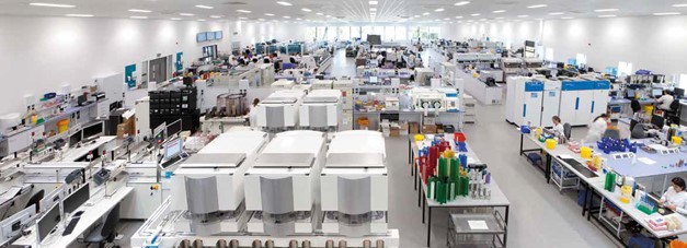 Pathology labs at Gateshead Health