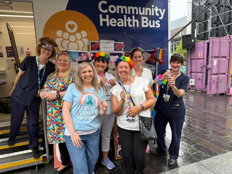 group picture at pride