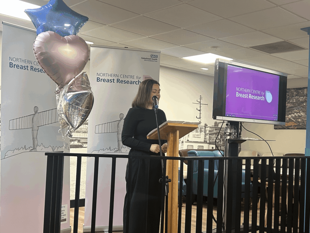 Clare sacco sharing her story