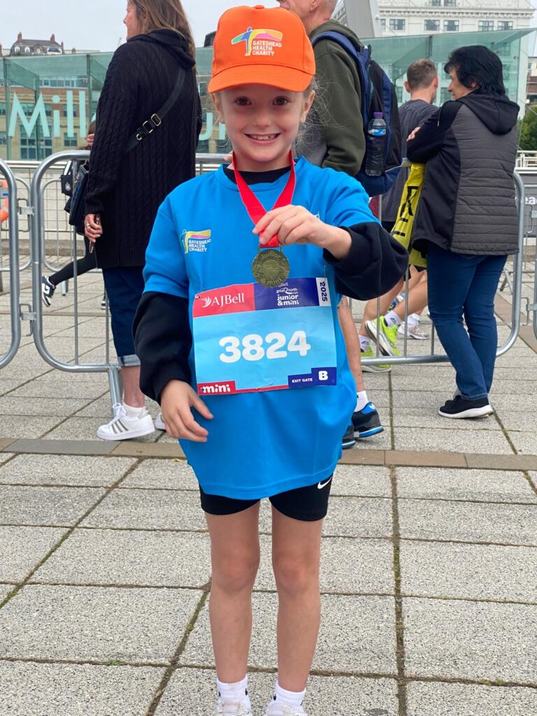 mini great north run runners