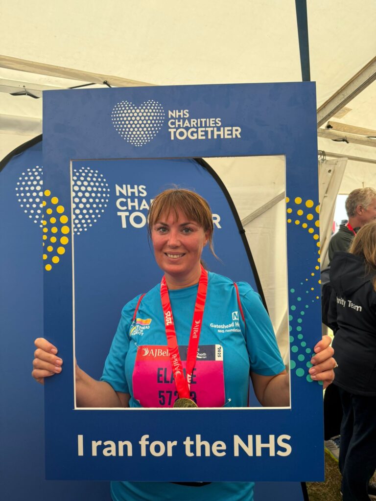 runner at the great north run