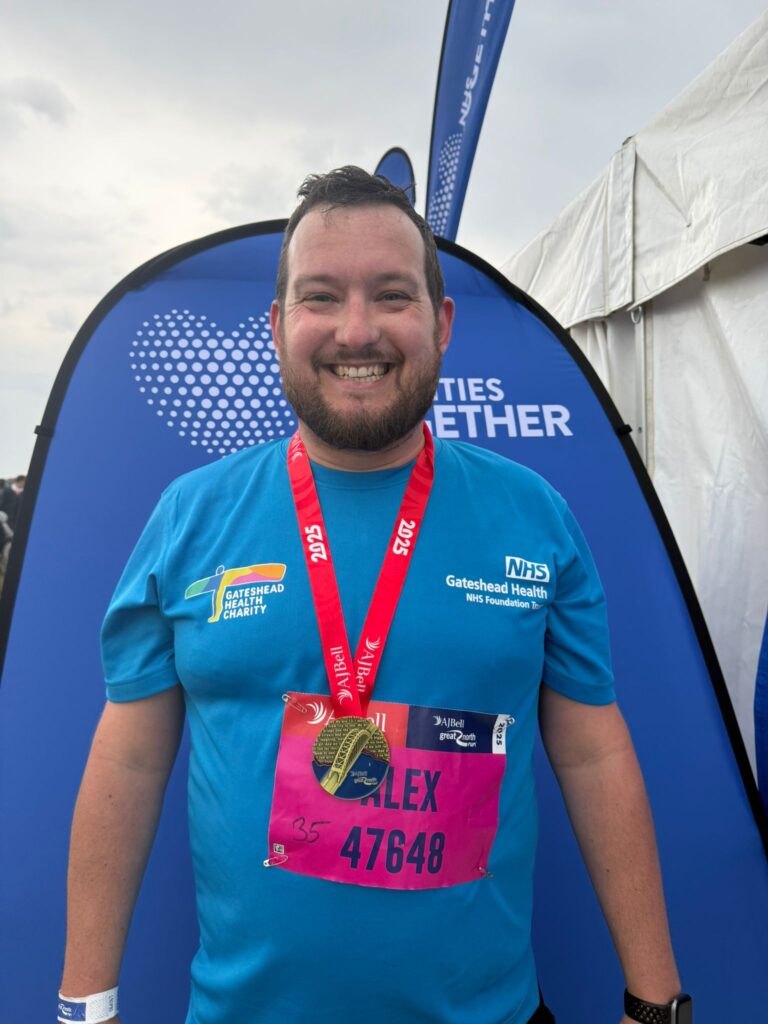 runner at the great north run