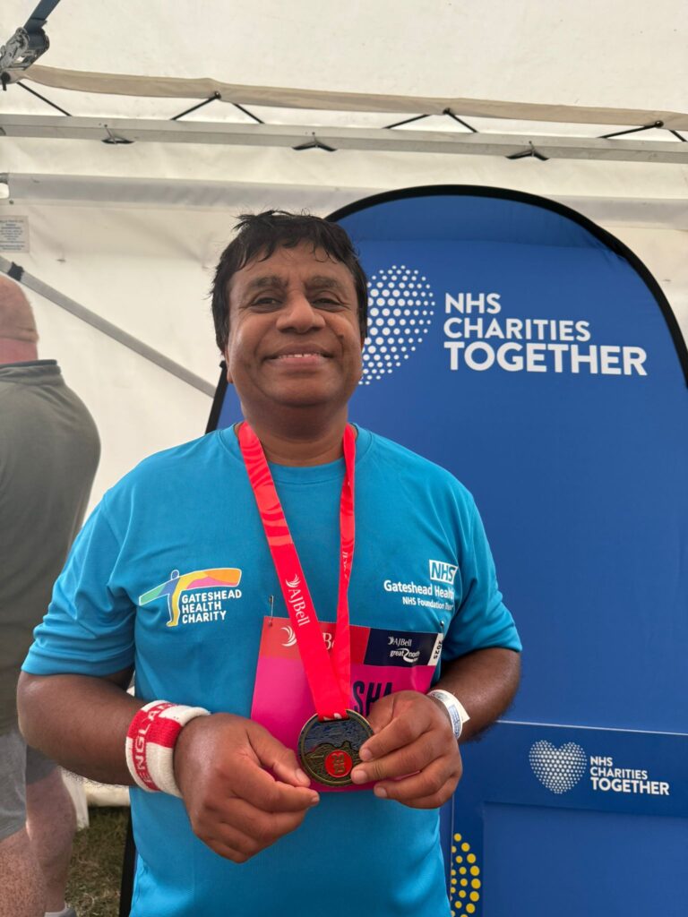 runner at the great north run