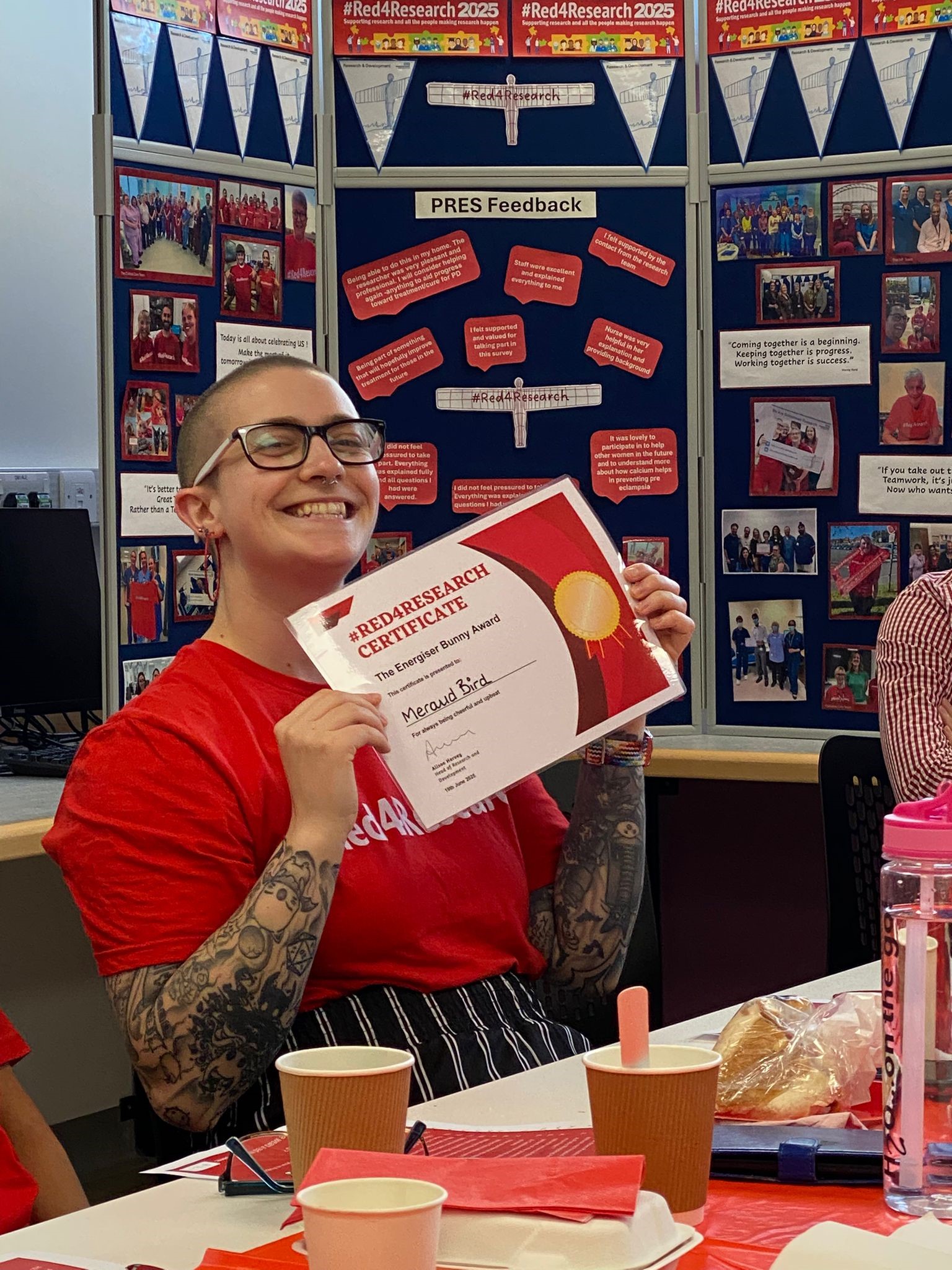 Research Team Certificates