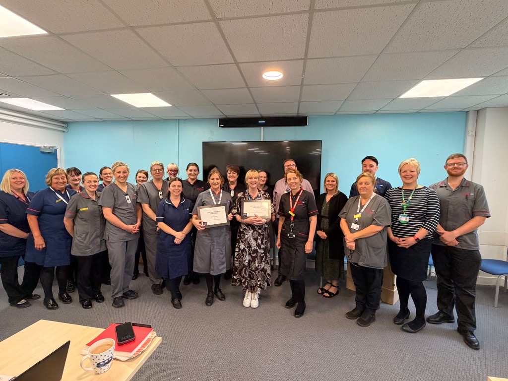 Group of nurses for chief nurse award