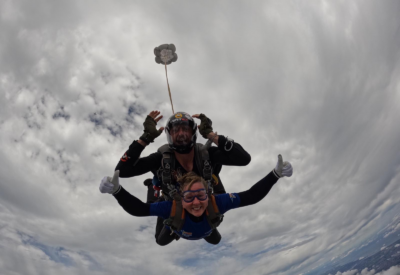 Anna stabler skydiving