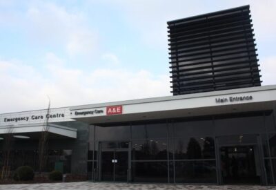QE Hospital front entrance