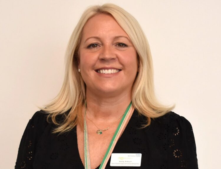 A head and shoulders photo of Keely Robson