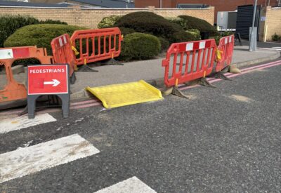 Pedestrian access for roadworks