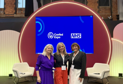 Sharon at the national NHS confed in Manchester in June.