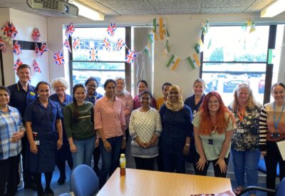 Internationally-trained nurses and the support team