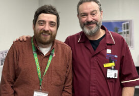 Gavin Danby-Cooper (Communications Officer), Michael Coppock, Mental Health Clinical Team Lead
